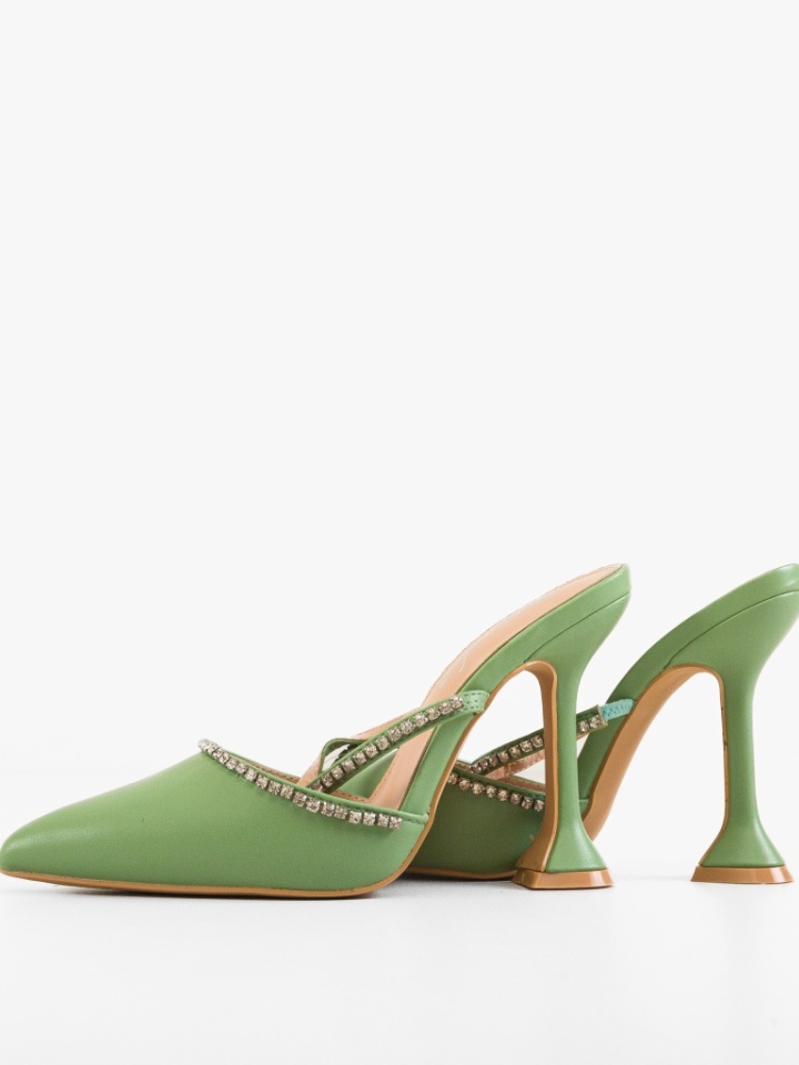 Scarpe da donna Verde Leslie - Img 4