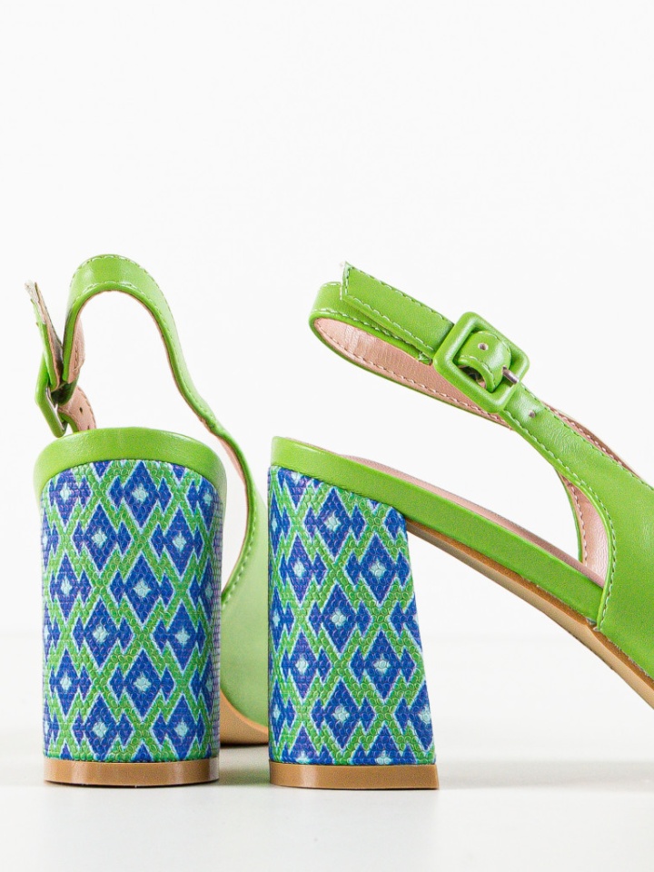 Scarpe da donna Verde Rafda - Img 6
