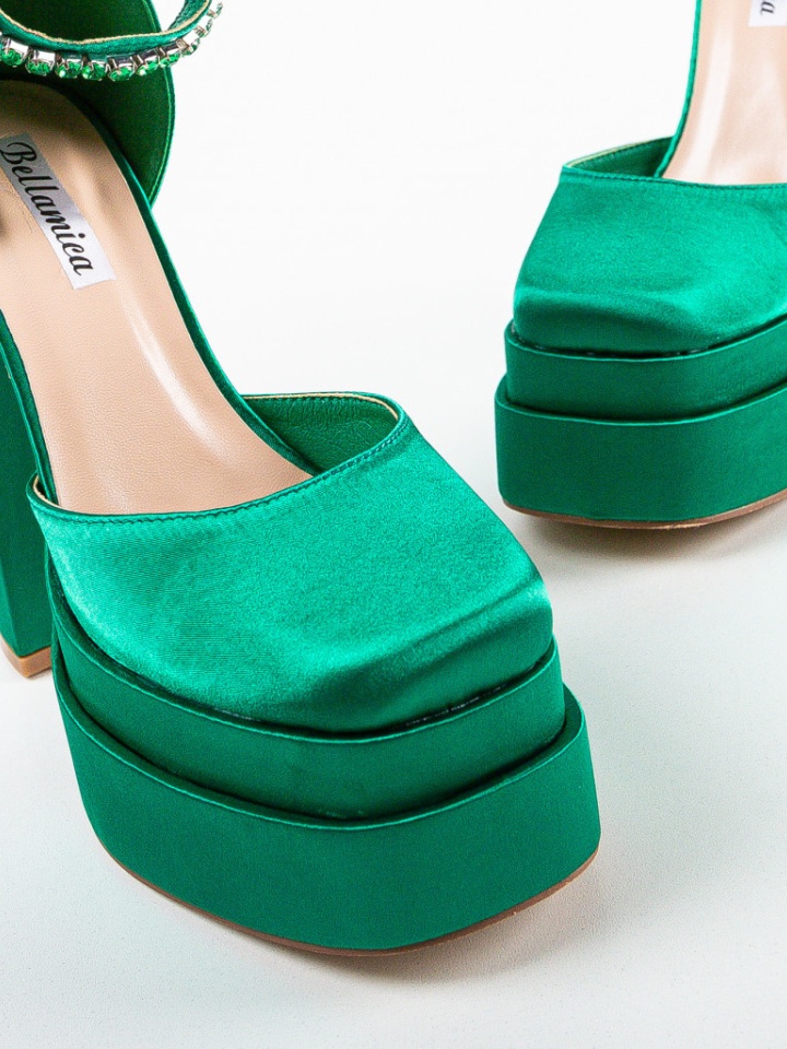 Scarpe da donna Verde Sarah - Img 7
