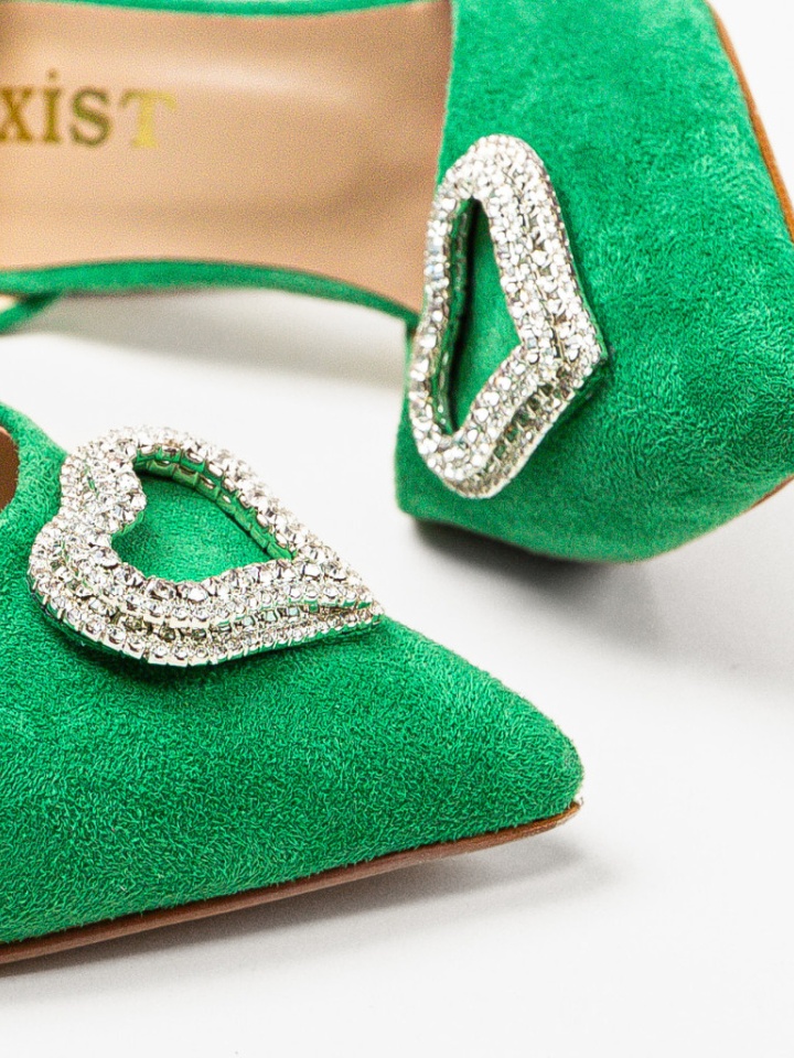 Scarpe da donna Verde Vyvyma - Img 6