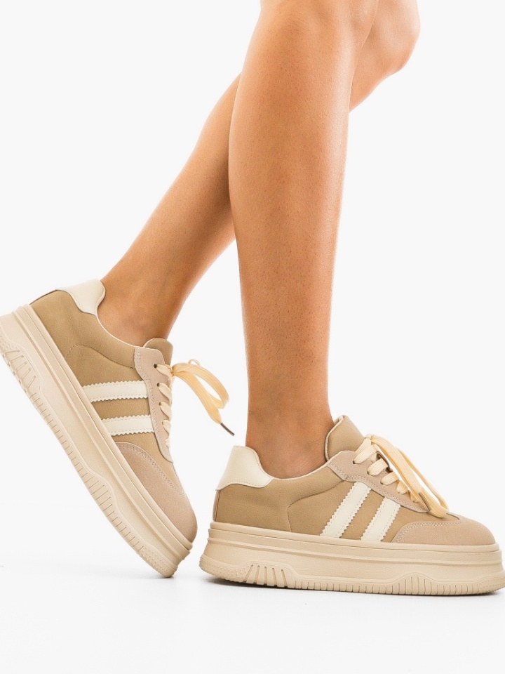 Scarpe sportive Beige Carlas - Img 2