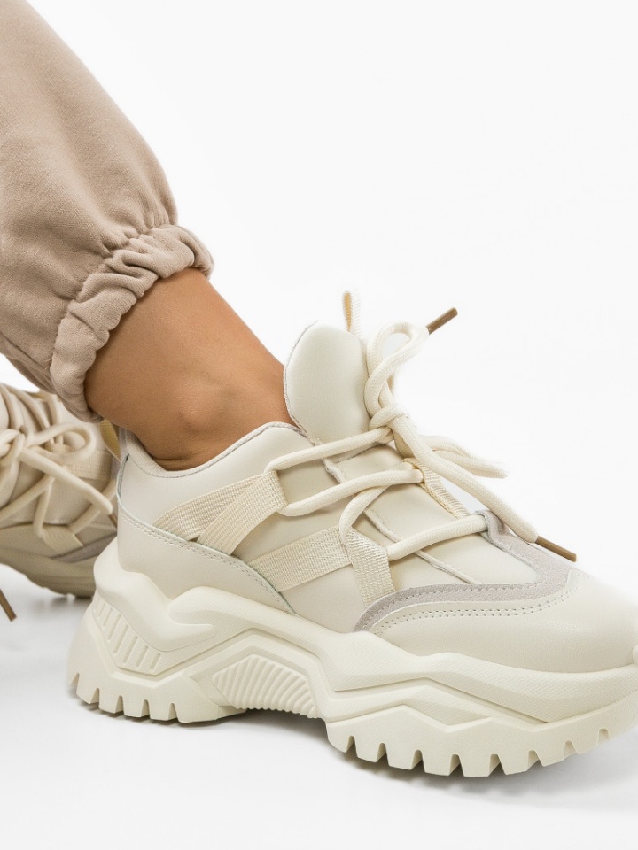 Scarpe sportive Beige Harding - Img 2