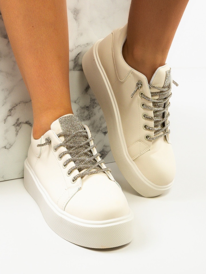 Scarpe sportive Beige Laro - Img 2