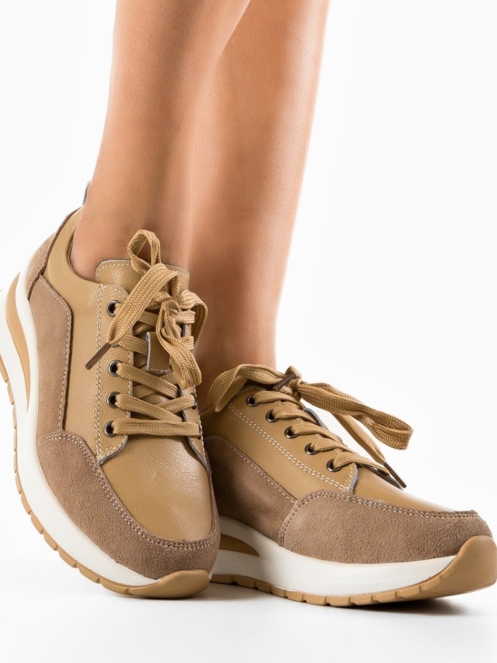 Scarpe sportive Beige Likolas - Img 1