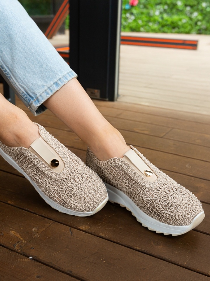 Scarpe sportive Beige Selima - Img 2