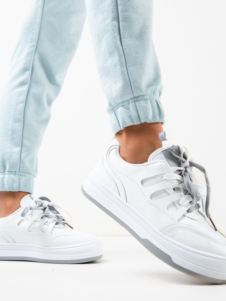 Scarpe sportive Bianche Baron - Img 3