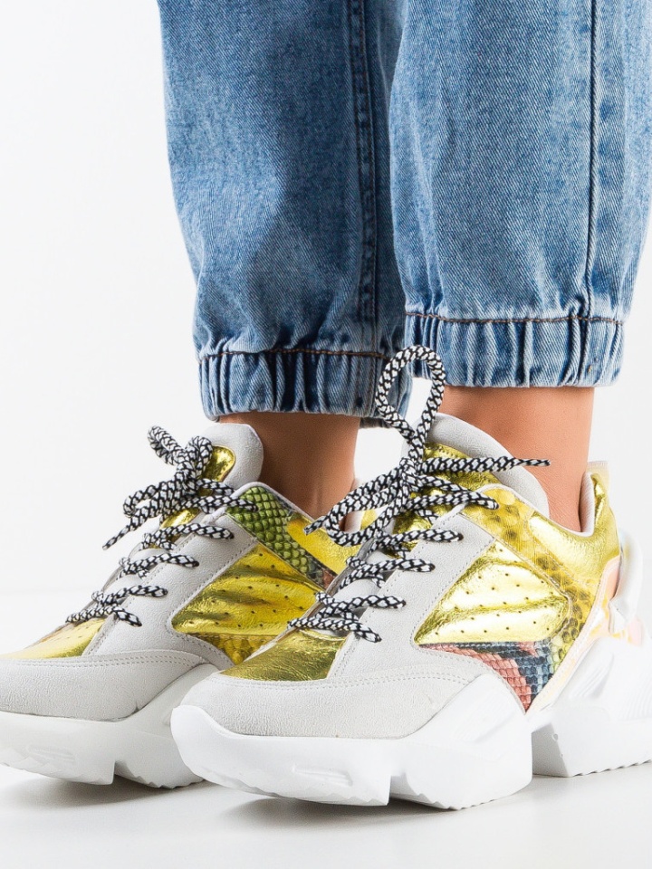 Scarpe sportive Bianche Vicent 4 - Img 1