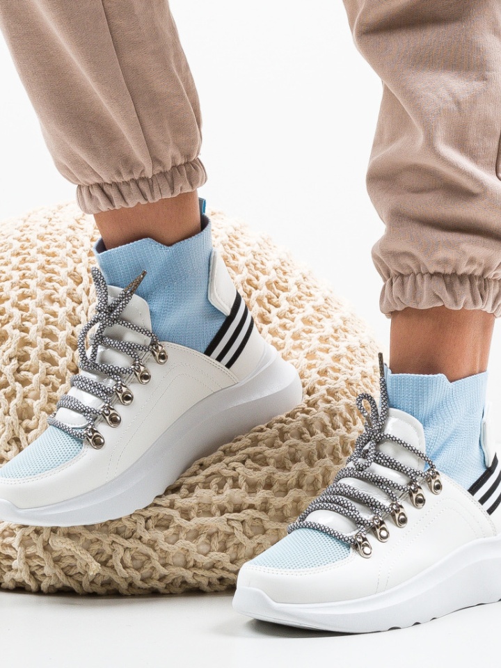 Scarpe sportive Blu Lamber - Img 2