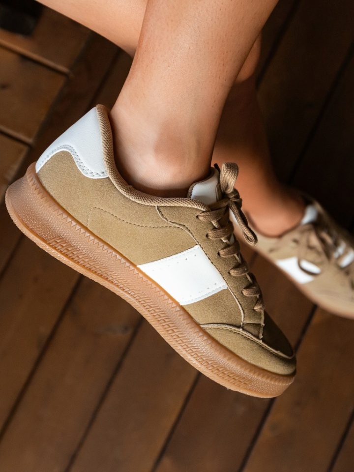 Scarpe sportive Khaki Chaya - Img 2