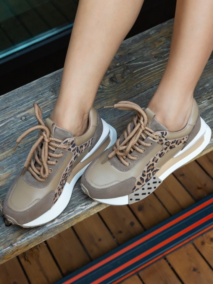 Scarpe sportive Khaki Klery - Img 4