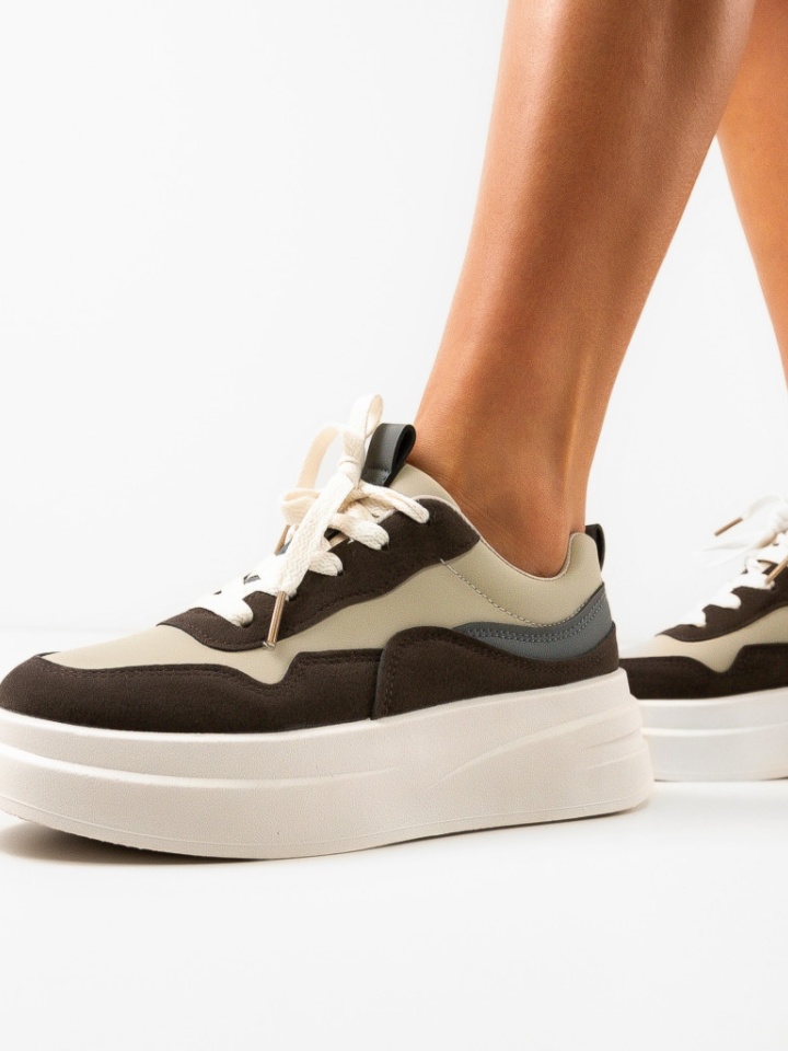 Scarpe sportive Khaki Oradela - Img 2