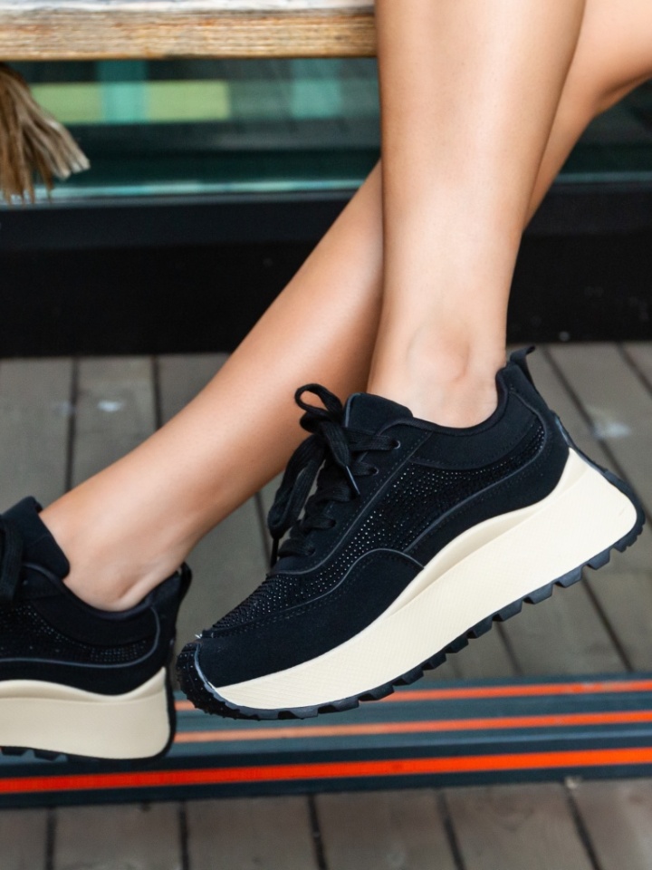 Scarpe sportive Nere Comy - Img 4