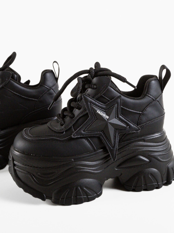Scarpe sportive Nere Ezhil - Img 6