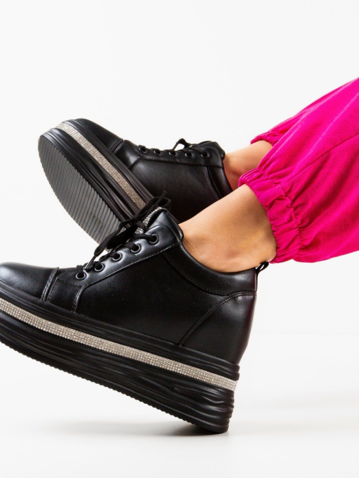 Scarpe sportive Nere Lamyn - Img 2