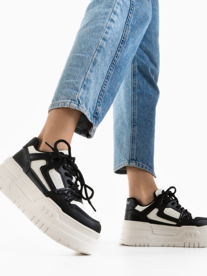 Scarpe sportive Nere Lepasso - Img 2