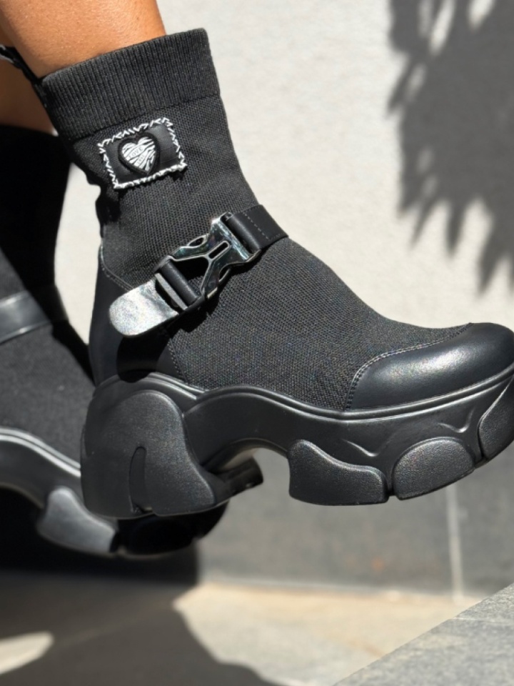 Scarpe sportive Nere Tradale - Img 1