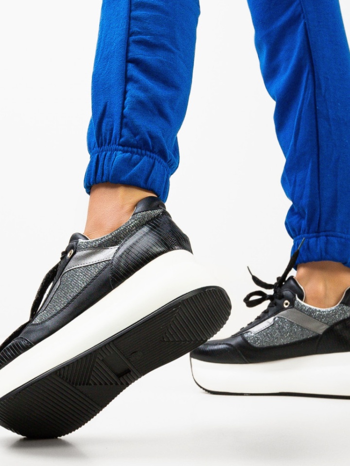 Scarpe sportive Nere Vlado - Img 2