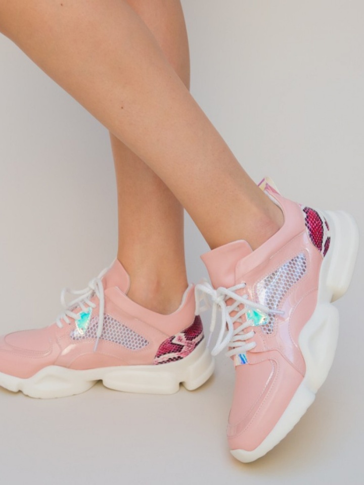 Scarpe sportive Rosa Simfon - Img 5