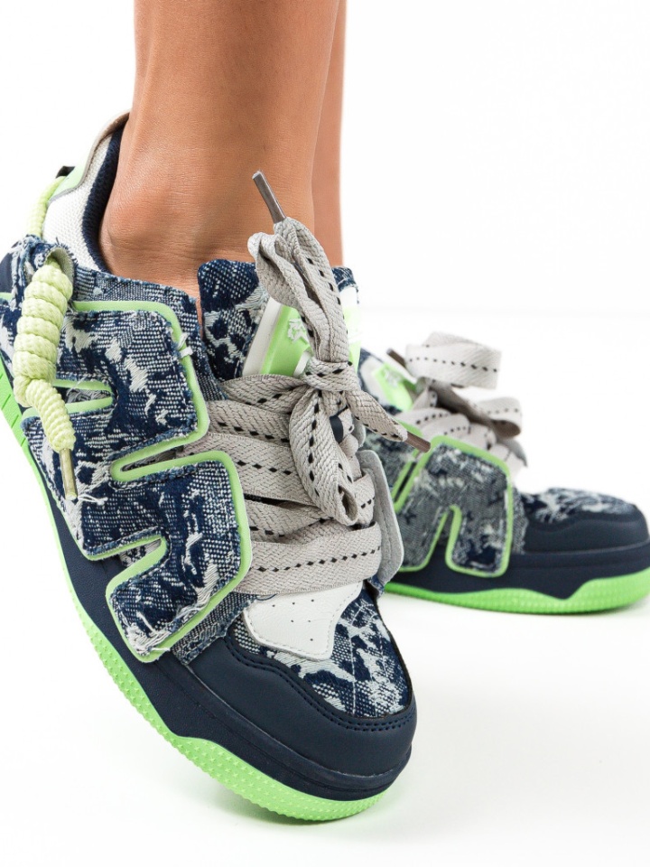 Scarpe sportive Verde Lando - Img 2