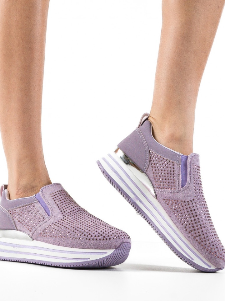 Scarpe sportive Viola Jazmin - Img 3