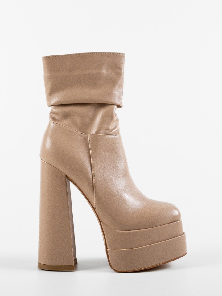 Stivali bassi Beige Eliza - Img 4