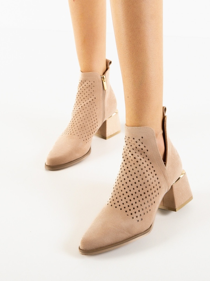 Stivali bassi Beige Felt - Img 2