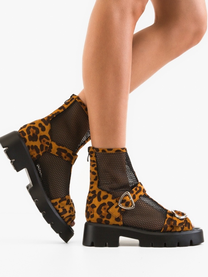 Tronchetti da donna Animal Print Kaxo - Img 2