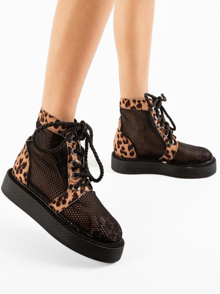 Tronchetti da donna Animal Print Mulberry - Img 1