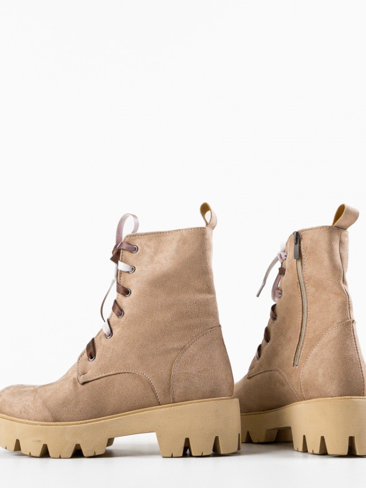 Tronchetti da donna Beige Belios - Img 6