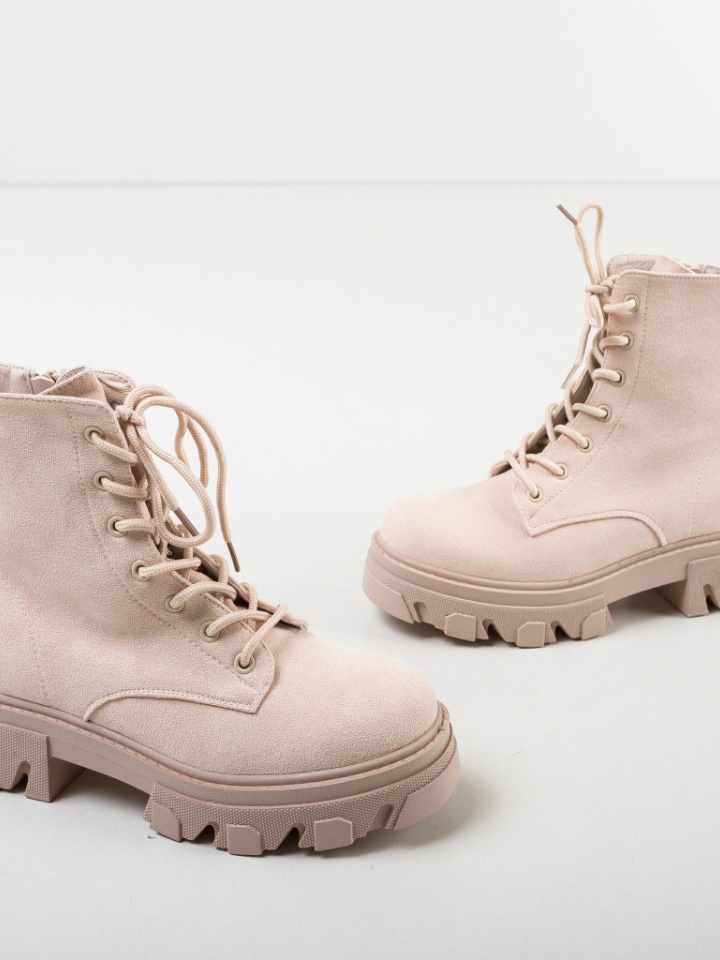 Tronchetti da donna Beige Daer - Img 14