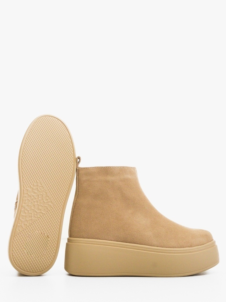Tronchetti da donna Beige Nolena - Img 2