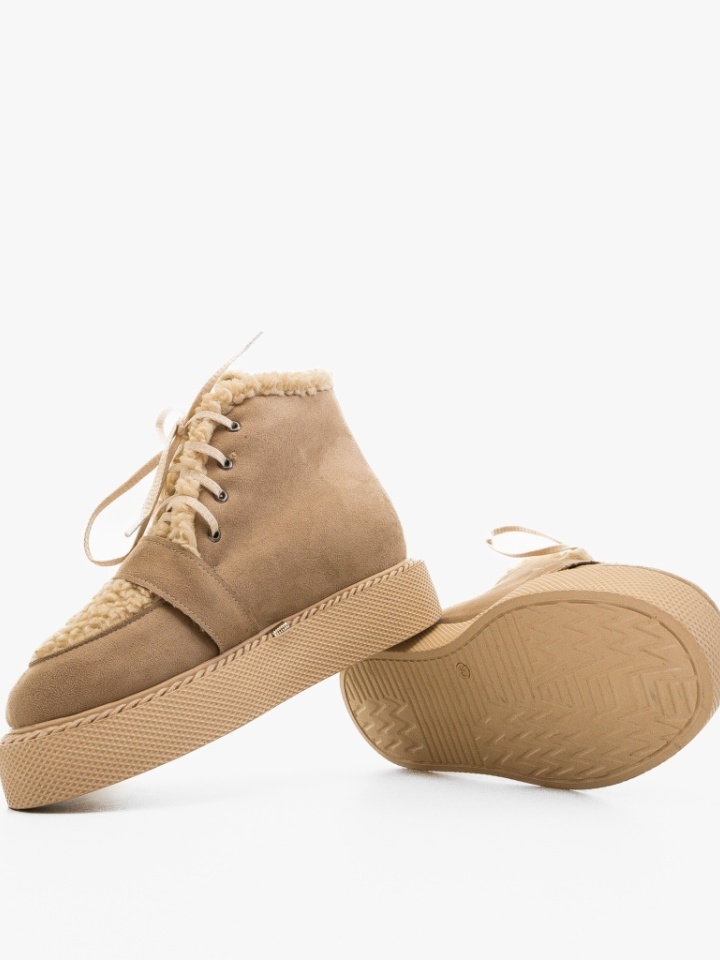 Tronchetti da donna Beige Olkan - Img 7