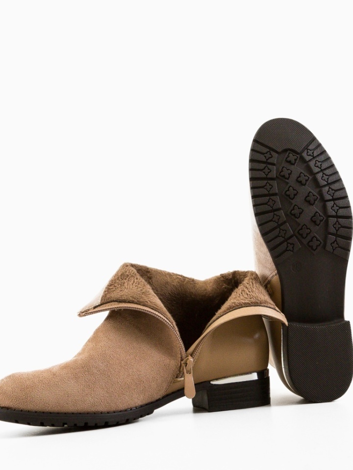 Tronchetti da donna Beige Passa - Img 6