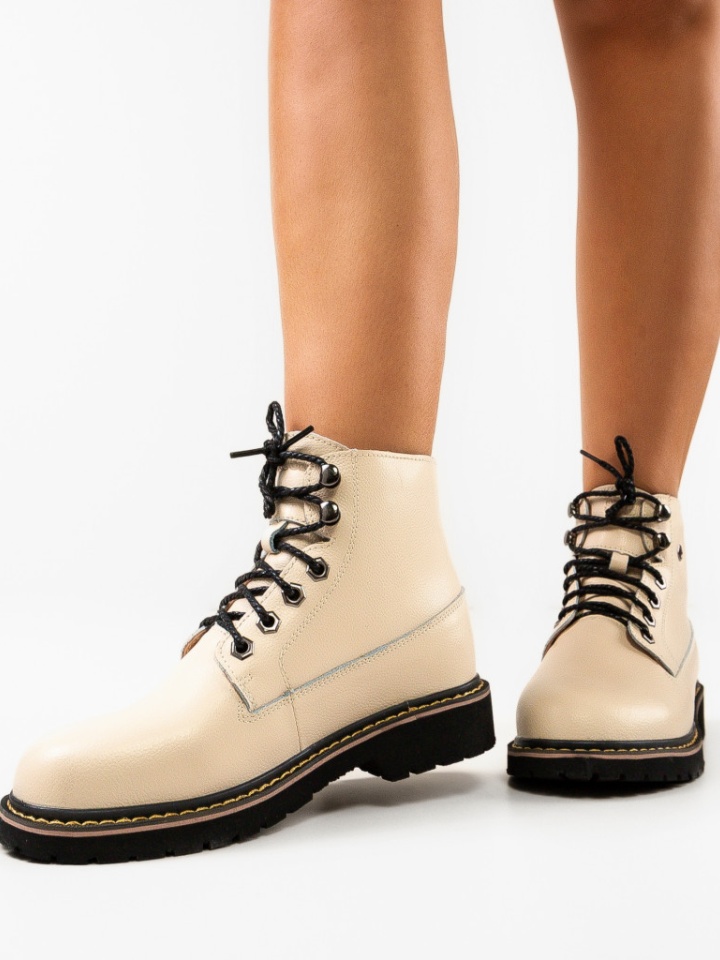 Tronchetti da donna Beige Reiko - Img 1