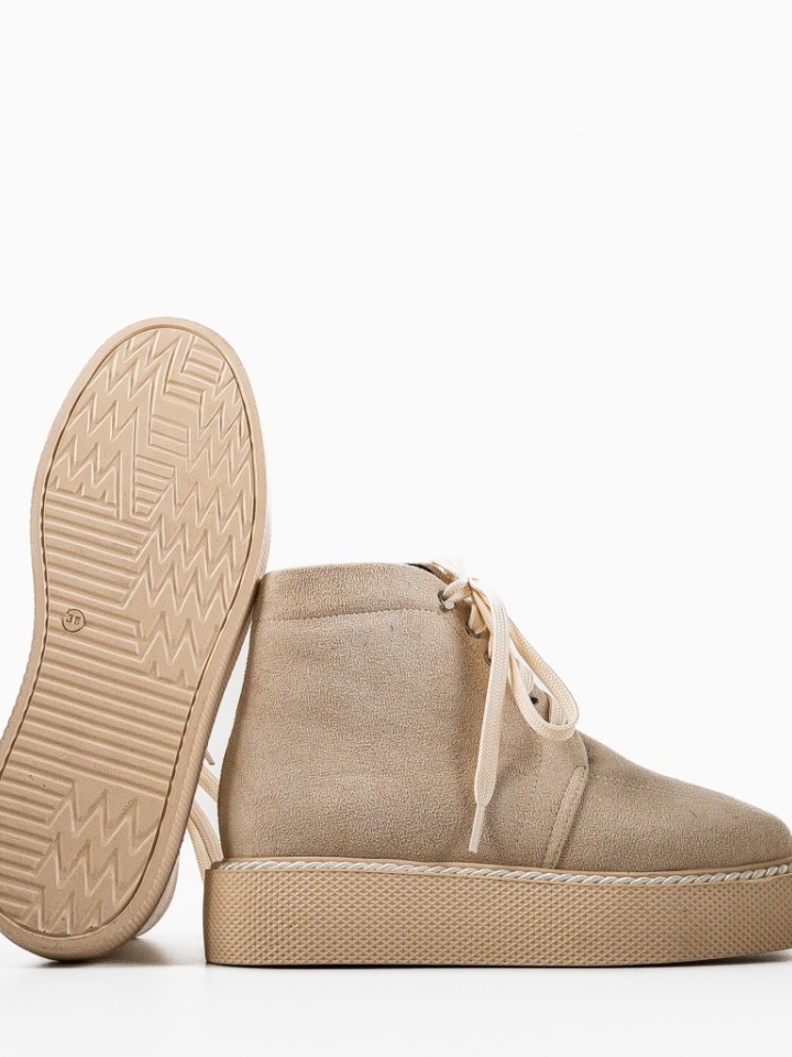 Tronchetti da donna Beige Rikon 3 - Img 6