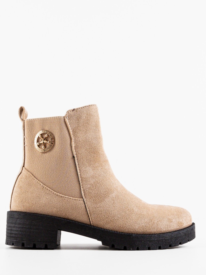Tronchetti da donna Beige Stefa - Img 5