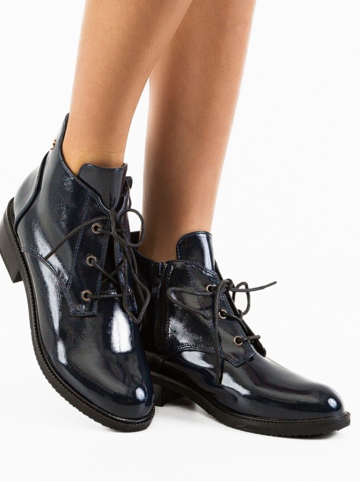 Tronchetti da donna Blu navy Kokas - Img 2