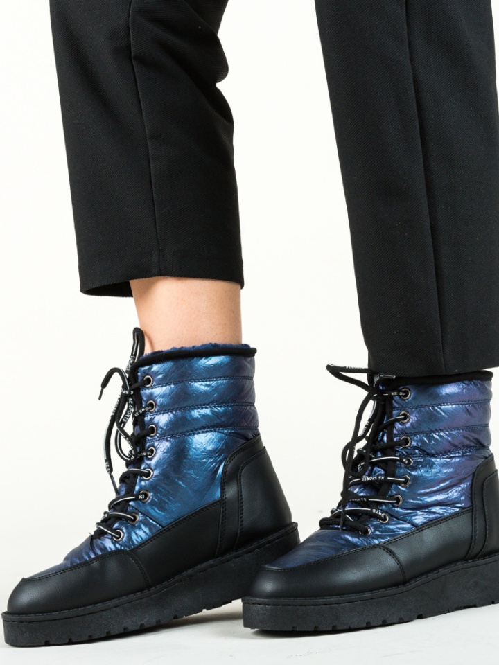 Tronchetti da donna Blu navy Little - Img 6