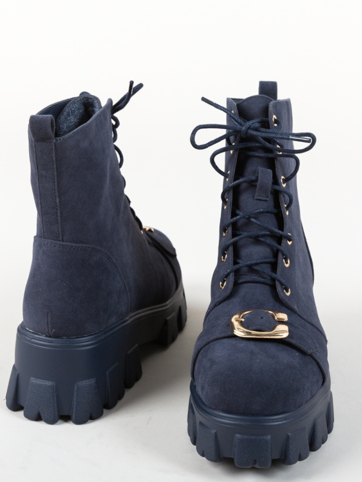 Tronchetti da donna Blu navy Raees - Img 14