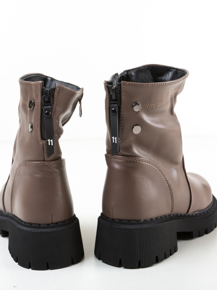 Tronchetti da donna Khaki Caroba - Img 13