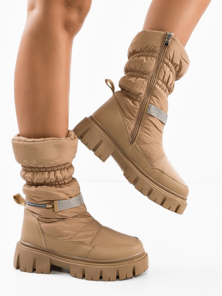 Tronchetti da donna Khaki Glama - Img 3