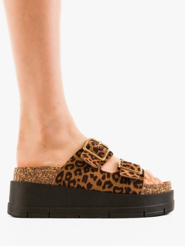 Sandali Animal Print Olive - Img 8