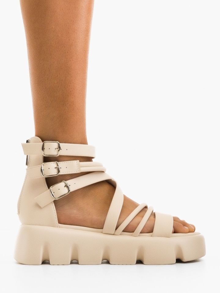 Sandali Beige Aritsia - Img 3