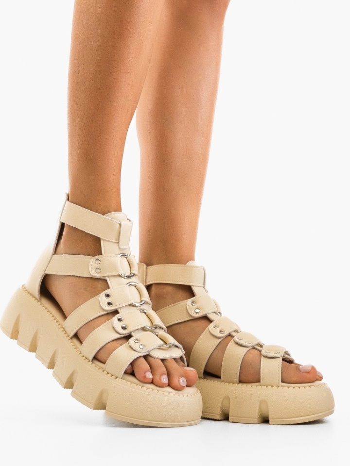 Sandali Beige Saul - Img 1