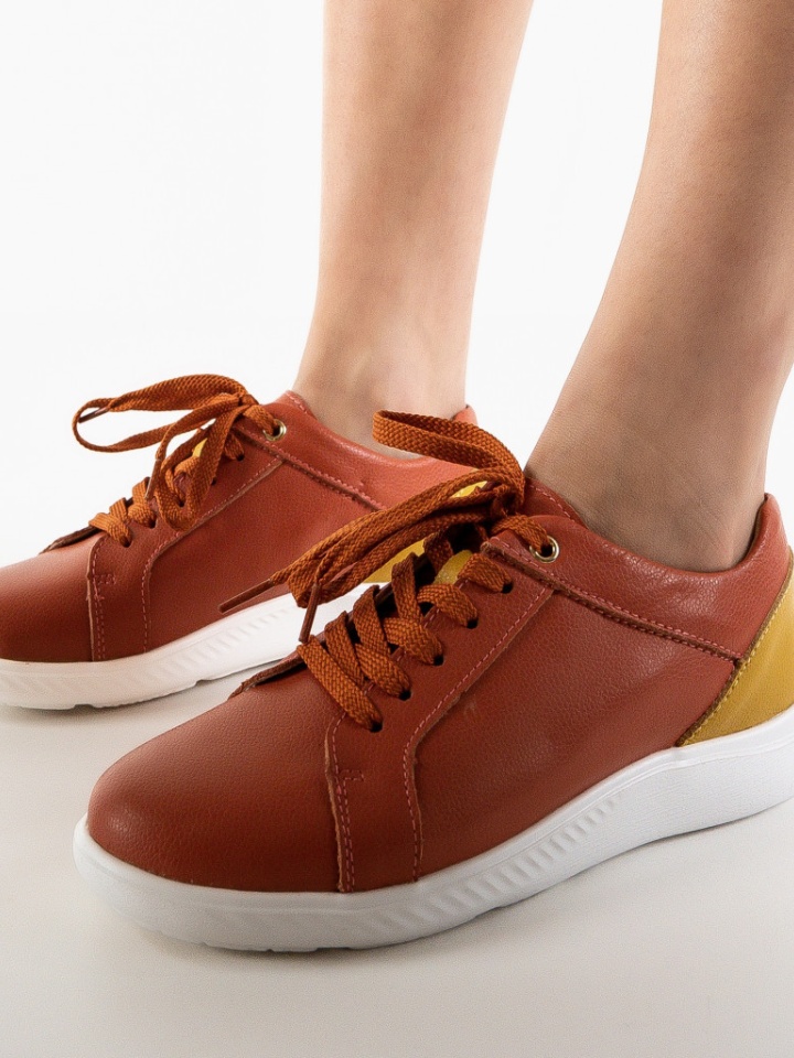 Scarpe casual Arancioni Rena - Img 6