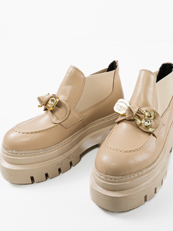 Scarpe casual Beige Bearya - Img 7