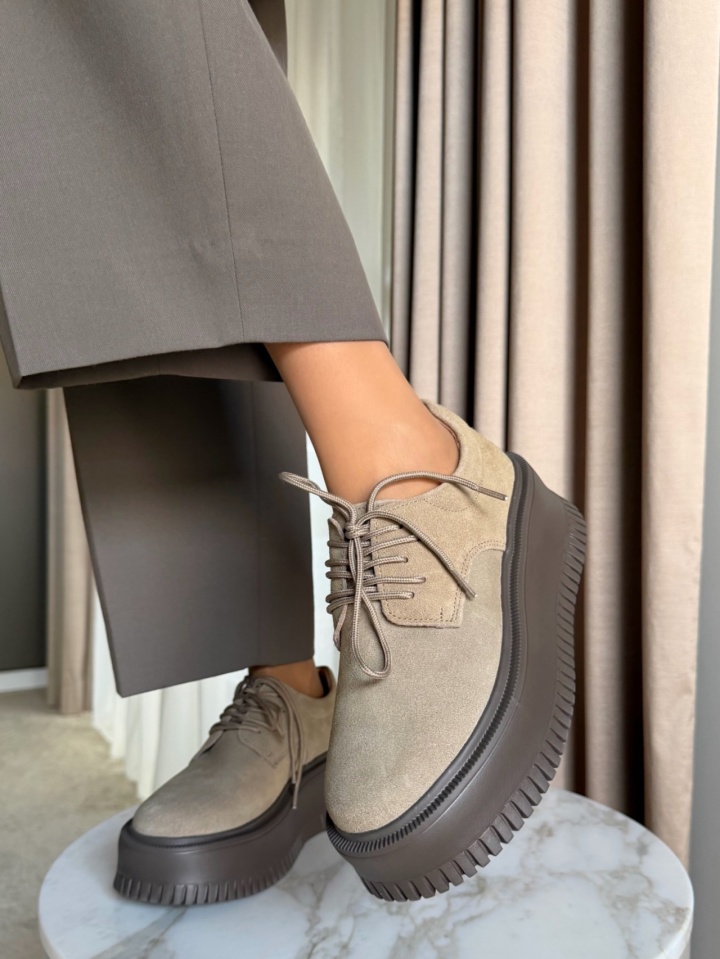 Scarpe casual Beige Benve 2 - Img 2