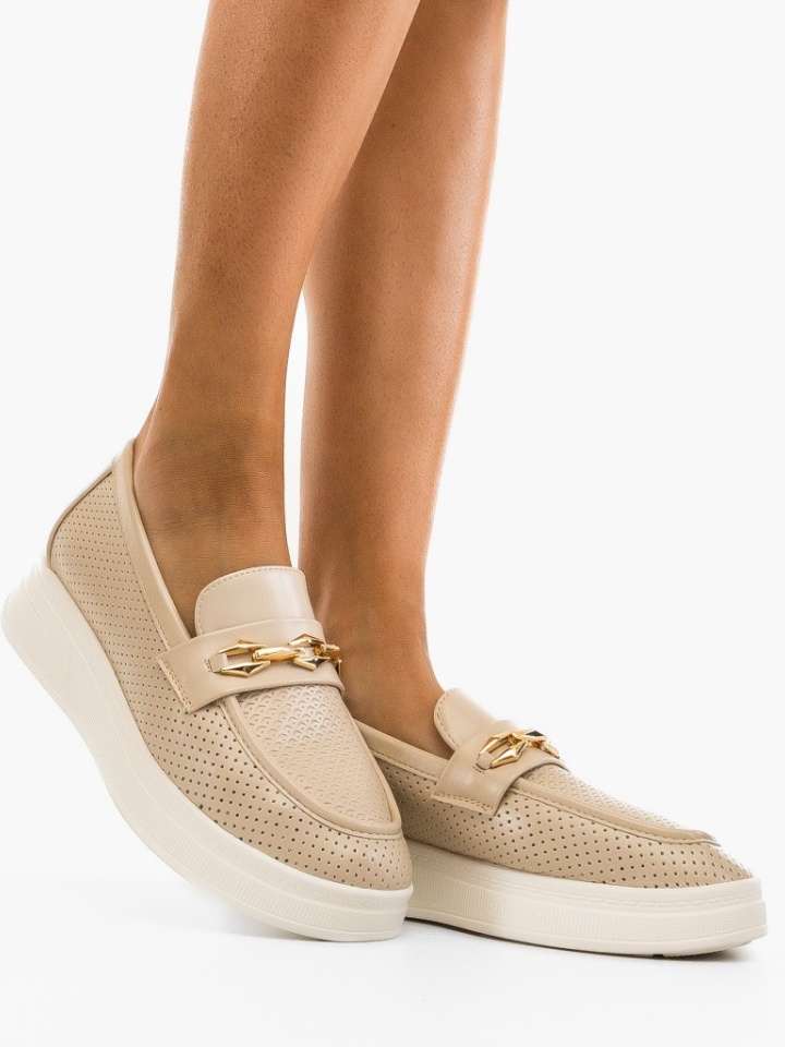 Scarpe casual Beige Bobby - Img 2