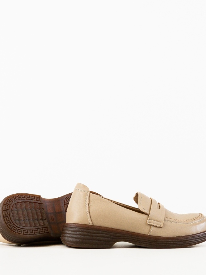 Scarpe casual Beige Byertes - Img 6