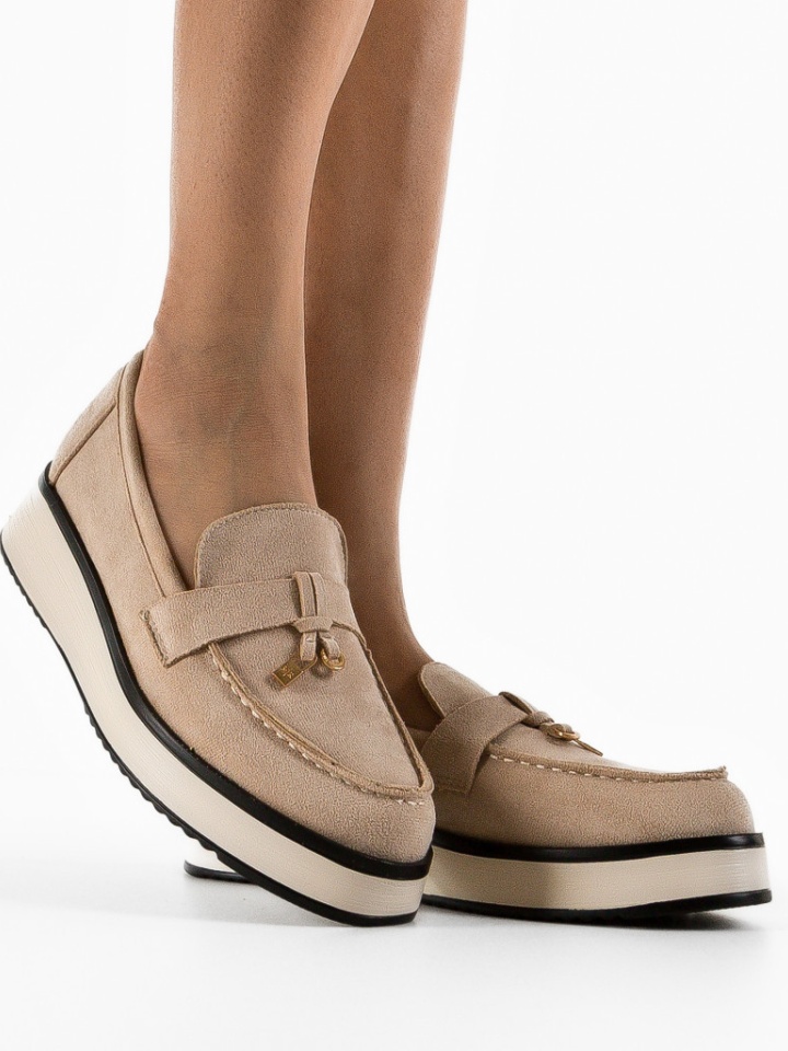 Scarpe casual Beige Cabrera - Img 1